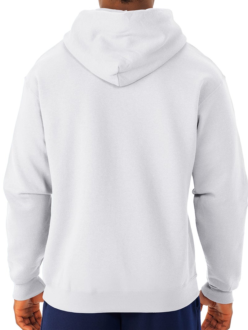 Jerzees --Men's NuBlend -Fleece -Sweatshirts & - -Hoodies, Hoodie-White, Small - Image 3